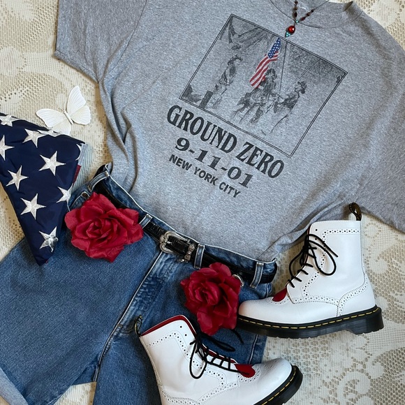 Y2k 9/11 Ground Zero New York City graphic tee - Picture 8 of 11